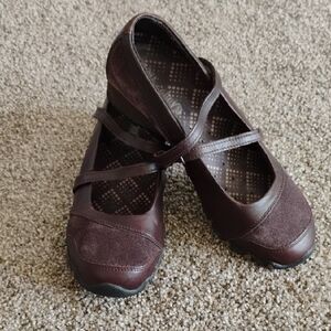Women's Brown Mary Jane Shoes